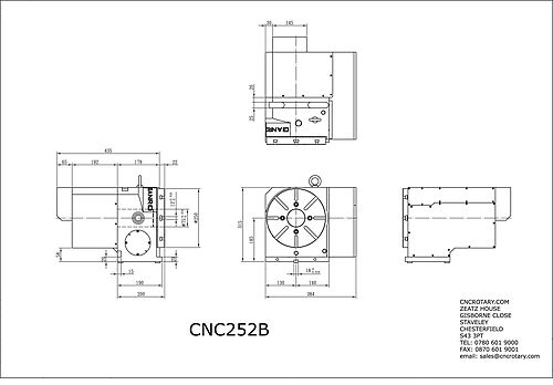 CNC-252B Spec